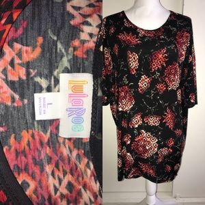 Large Lularoe floral Irma
